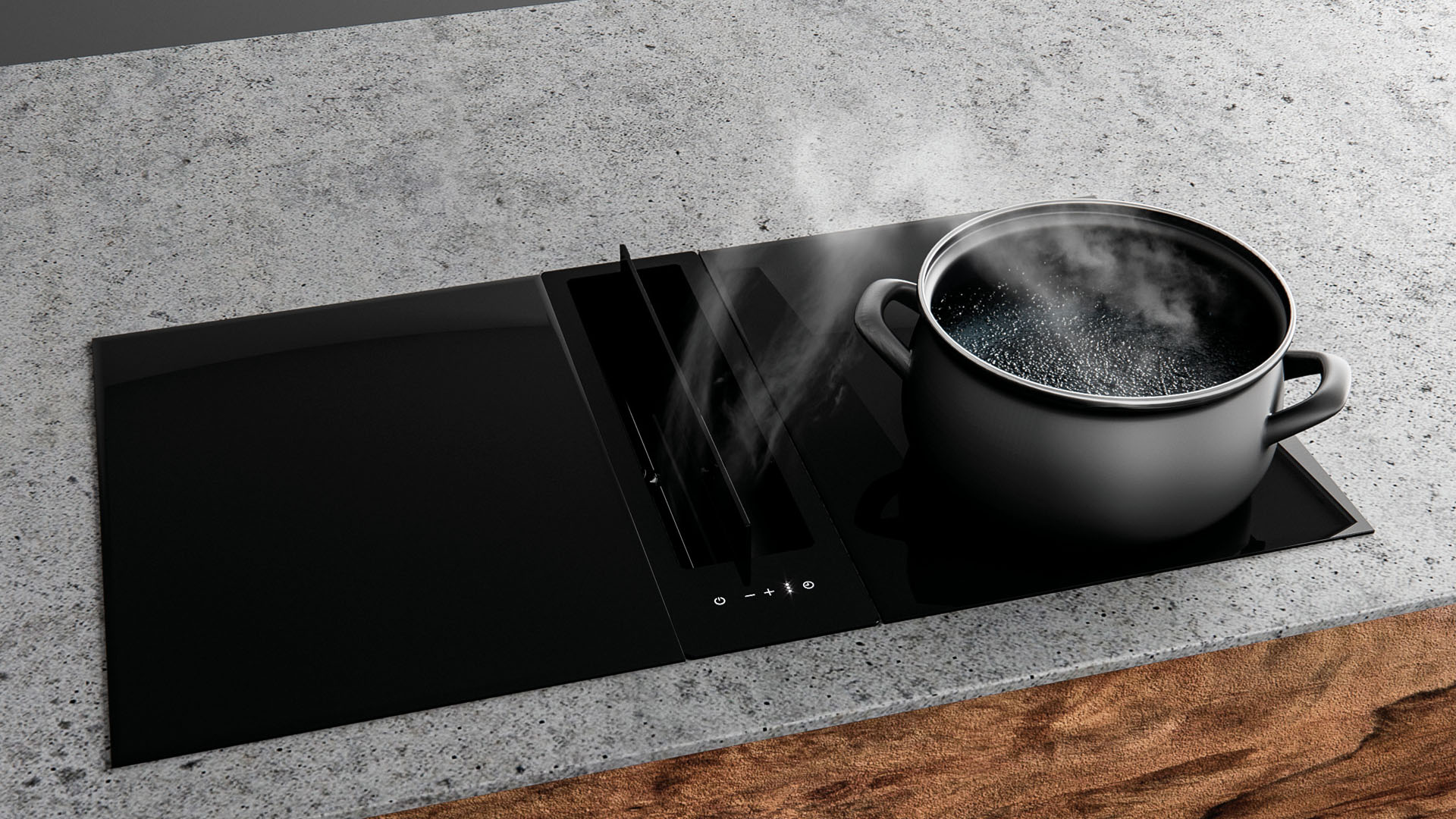 Downdraft cooktop Sirius range Hoods Italy