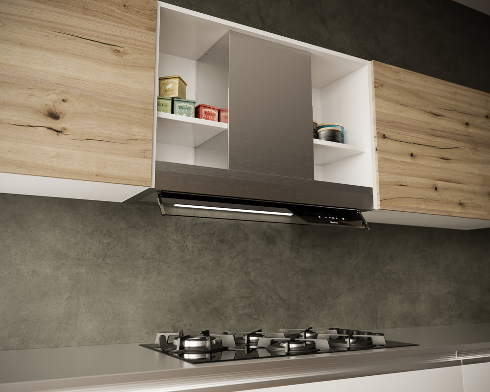 Built in under cabinet range hood