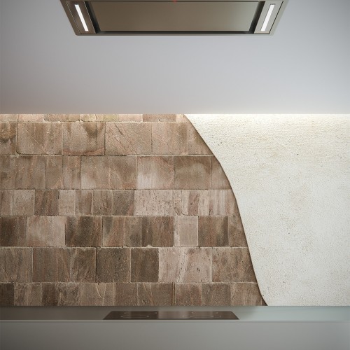 Sirius ceiling hood stainless steel