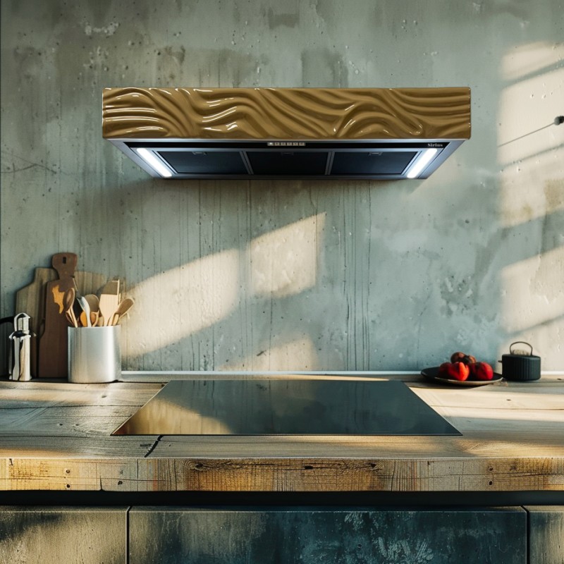 GEORGIE is a wall-mounted hood designed as a shelf